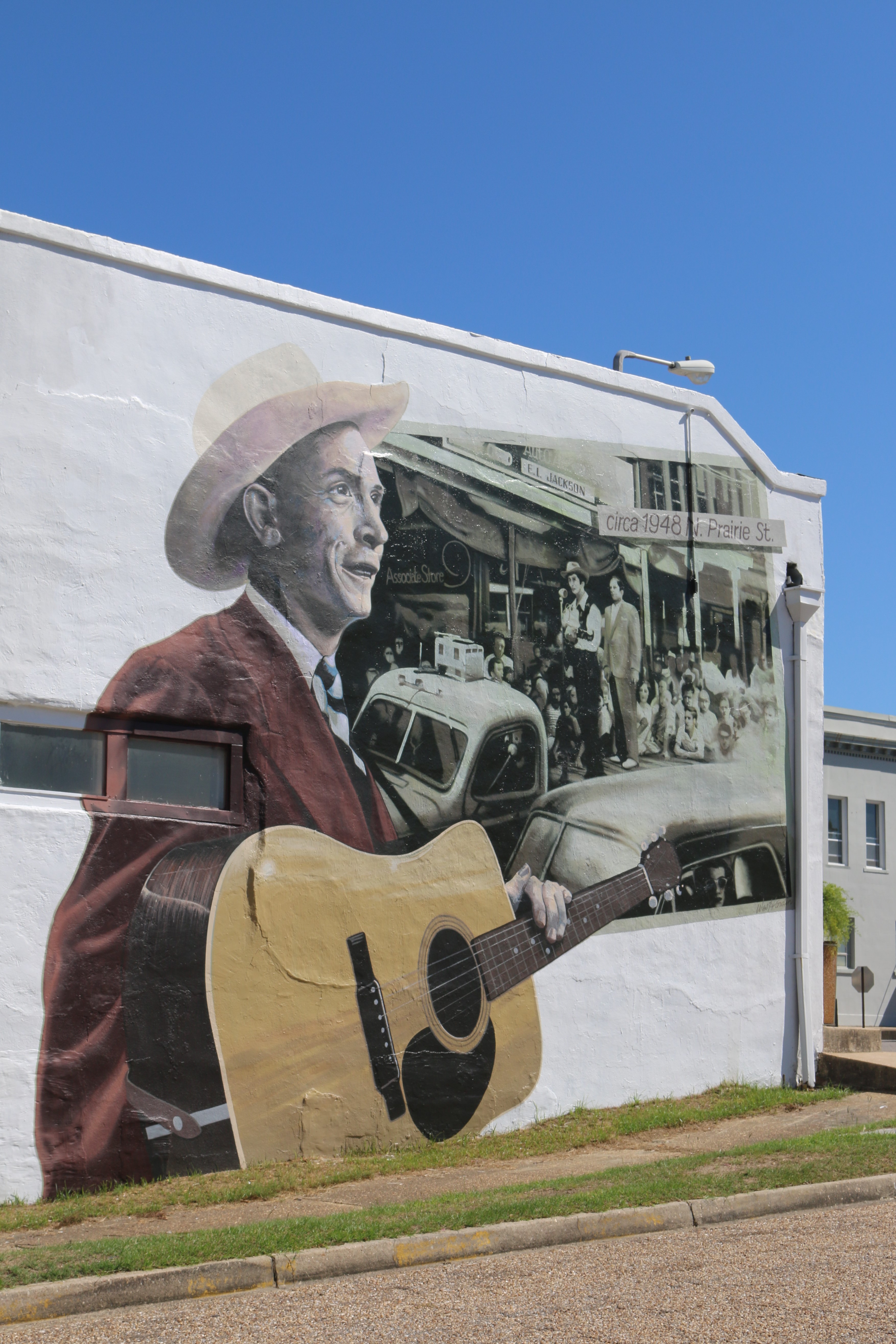 Hank Williams Mural - Murals on Main